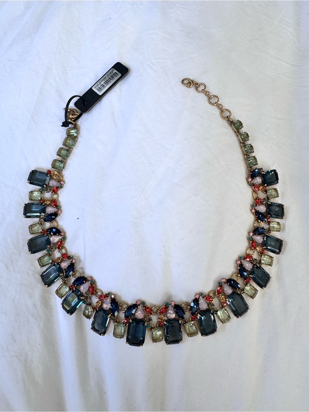 J. Crew Multi Stone Statement Bib Necklace 
NWT $118 Retail
